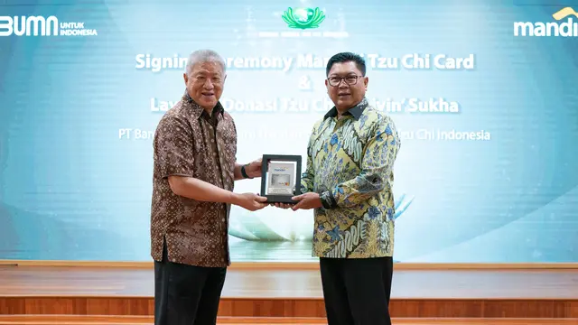 Bank Mandiri Gandeng Tzu Chi Luncurkan Kartu Kredit Donasi dan Layanan Filantropi