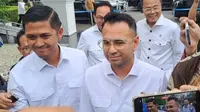 Utusan Khusus Presiden Bidang Pembinaan Generasi Muda dan Pekerja Seni, Raffi Ahmad di Istana Negara. (Foto: Liputan6.com/Lizsa Egeham).