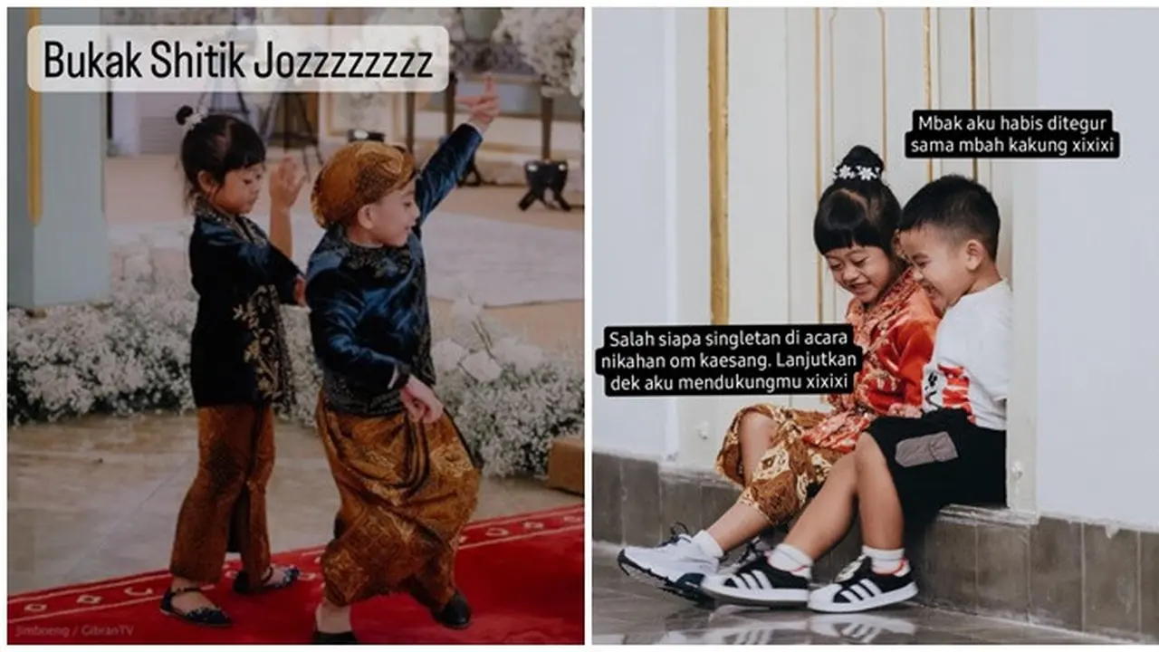 6 Meme Cucu Presiden Jokowi Ini Kocak, Tingkah Polosnya Bikin Gemas