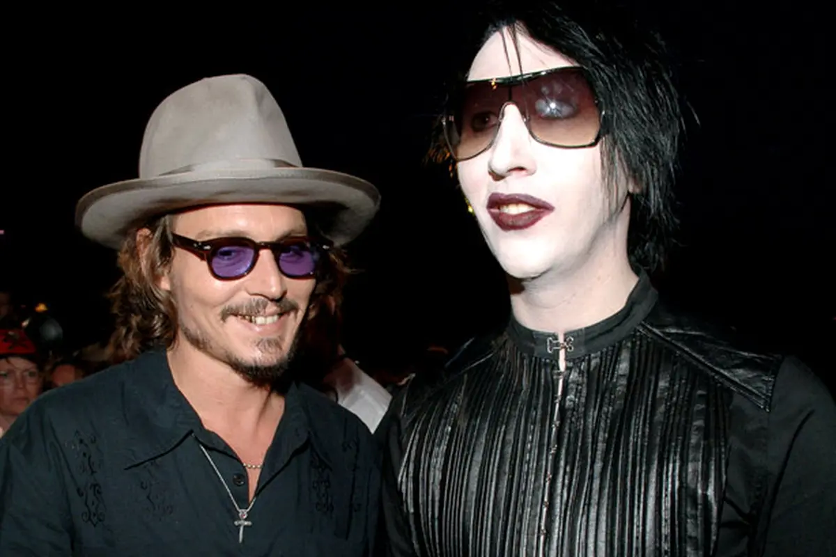Johnny Depp dan Marilyn Manson