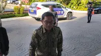 Gubernur Jawa Barat Ridwan Kamil tiba di Balai Kota DKI Jakarta, Selasa (20/12/2022). (Liputan6.com/ Winda Nelfira)