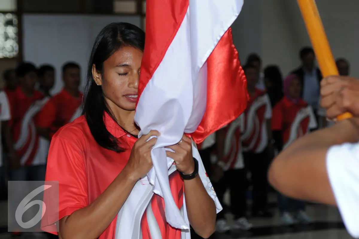 20160621- Menpora Kukuhkan dan Lepas 26 Atlet Olimpiade Rio 2016-Jakarta- Helmi Fithriansyah