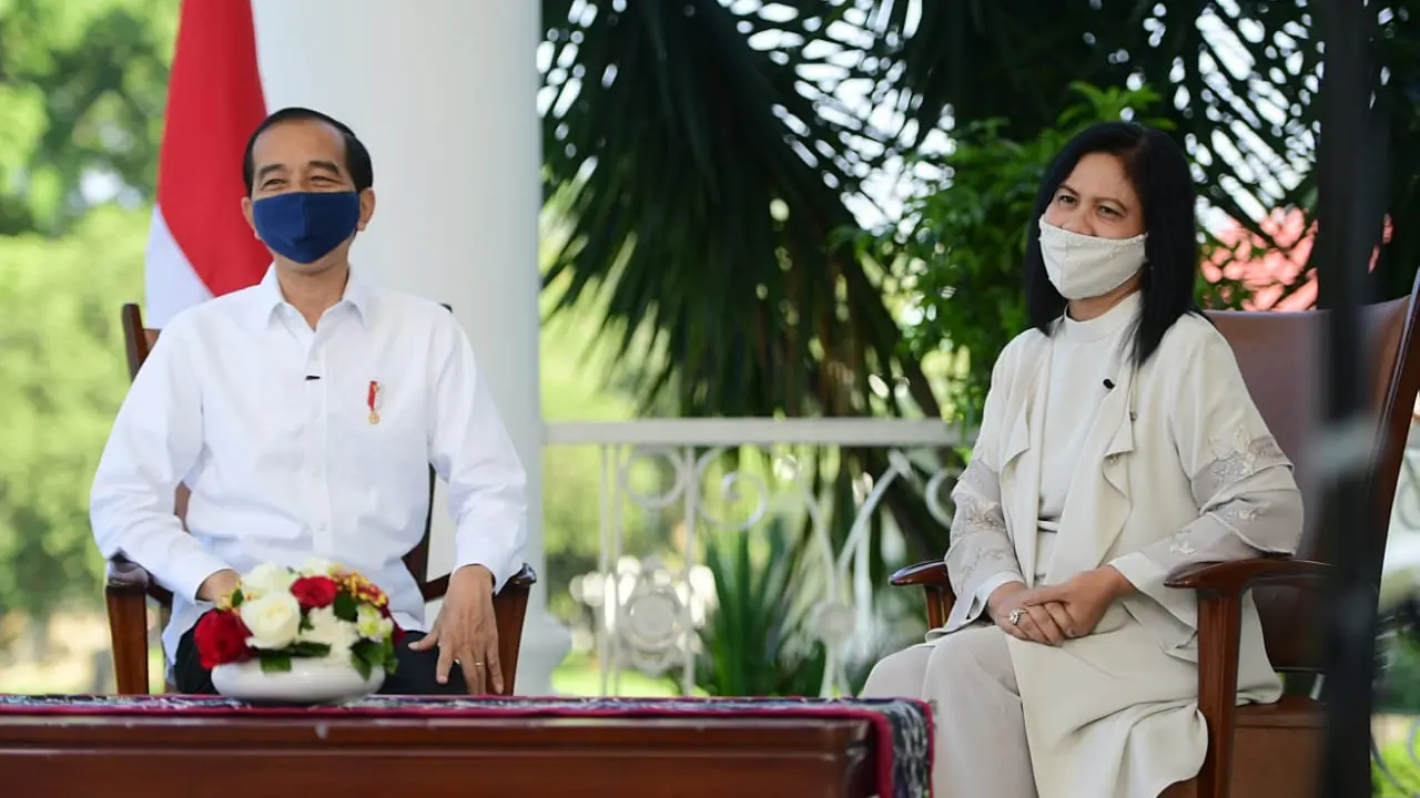 Presiden Joko Widodo atau Jokowi mengaku senang saat ini dirinya sudah mendapat laporan positif terkait angka konsumsi.