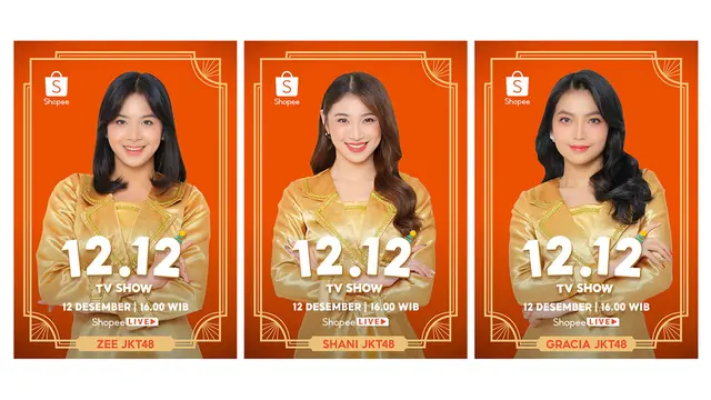 Heboh! Puncak Shopee 12.12 Birthday Sale Dibanjiri Promo Bombastis hingga TV Show Bareng JKT48