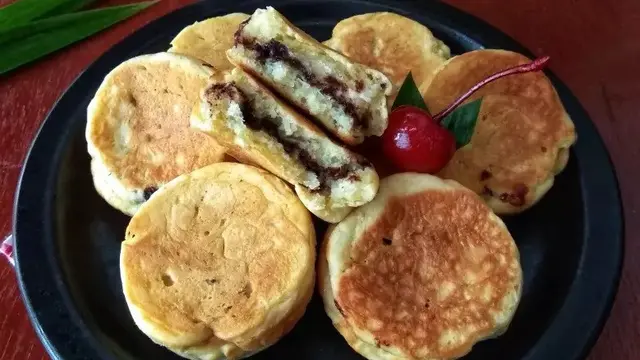Resep kue kamir cokelat untuk jadi menu buka puasa. (dok. Cookpad @shanti_dewi)