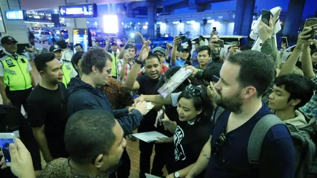 Liam Gallagher Tiba di Jakarta