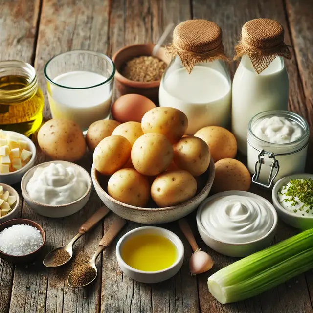 Bahan-Bahan Mashed Potatoes Rendah Kalori
