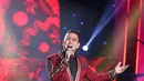 Dalam konser eliminasi D'Academy 3 Rabu malam, kontestan asal Pekanbaru Tasya harus tersenggol lantaran mendapat sms paling rendah. Beruntung Tasya masih diberi kesempatan pada babak Wildcard minggu depan. (Andy Masela/Bintang.com)