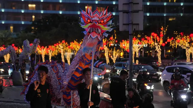 Rangkaian Festival Imlek Jakarta 2026 di Jakarta Resmi Dimulai