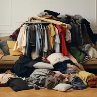 Ilustrasi hoarding disorder, kebiasaan menimbun barang. (Image by freepik)