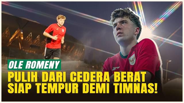 Striker Timnas Indonesia, Ole Romeny, telah tiba lebih dulu dalam sesi latihan resmi menjelang laga penting melawan Arab Saudi di Kualifikasi Piala Dunia 2026. Setelah pulih dari cedera patah tulang kaki serius yang dialami di Piala Presiden 2025, Ol...