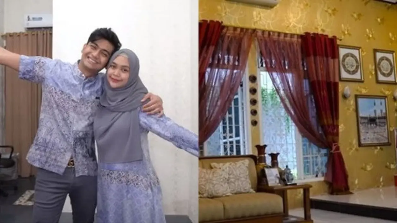 8 Potret Rumah Teuku Ryan Suami Ria Ricis di Aceh, Luas Dominan Warna Emas