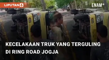 Beredar video viral terkait kecelakaan sebuah mobil truk. Kejadian ini berada di Jl. Ring Road Barat, Demak Ijo Selatan, Yogyakarta