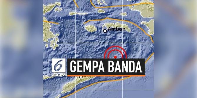 VIDEO: Gempa Magnitudo 7,7 Guncang Laut Banda