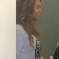 Beyonce sebelumnya di hari yang sama. (via dailymail.co.uk)