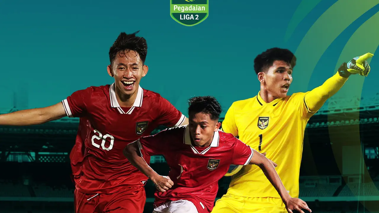 Pegadaian Liga 2 - Ilustrasi Pemain Timnas