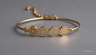 Gelang Geometris Minimalis/AI