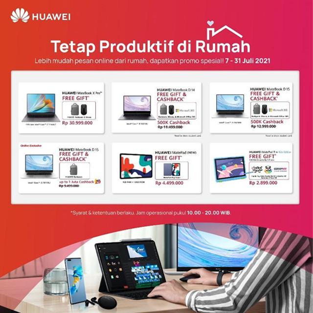 Huawei Indonesia meluncurkan Kampanye #TetapProduktifdiRumah