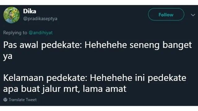 6 Curhatan Netizen Beda Awal PDKT vs Kelamaan PDKT, Bikin Nyesek