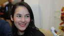 Chelsea Islan saat menghadiri konferensi pers film Di Balik 98 besutan sutradara Lukman Sardi di Djakarta Theater XXI, Rabu (7/1/2015). (Liputan6.com/Faisal R Syam)