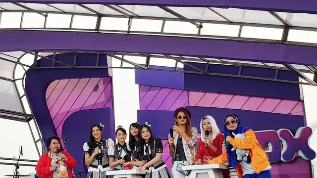 Inbox SCTV ikut memeriahkan acara Parade Asian Games di kawasan Monas
