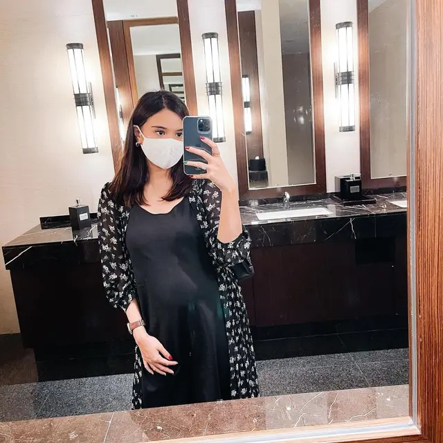Potret Audi Marissa Pamer Baby Bump. (Sumber: Instagram/audimarissa)