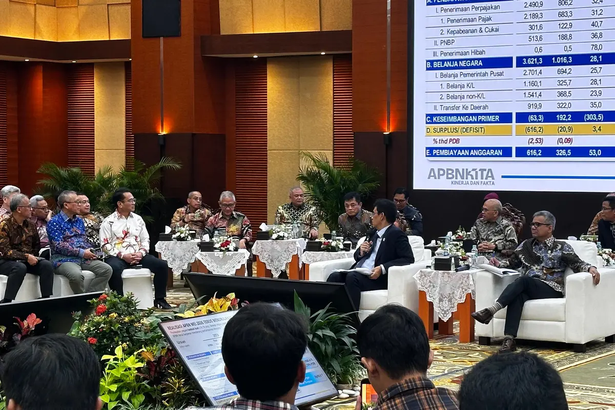 Konferensi pers APBN Kita, Jumat (5/6/2026). (Foto: Liputan6.com/Gagas YP)
