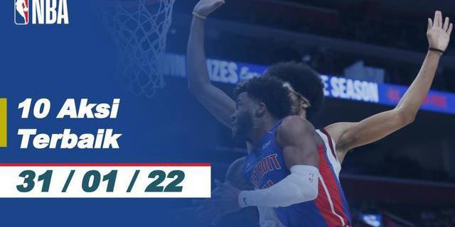 VIDEO: 10 Aksi Keren NBA 31 Januari 2022, Salah Satunya Slam Dunk Cameron Johnson