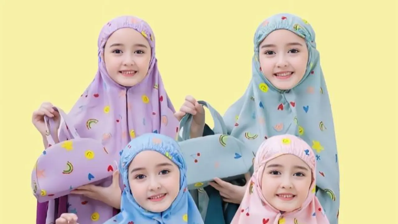 10 Rekomendasi Mukena Anak Terbaru 2024, Cocok Dipakai saat Lebaran