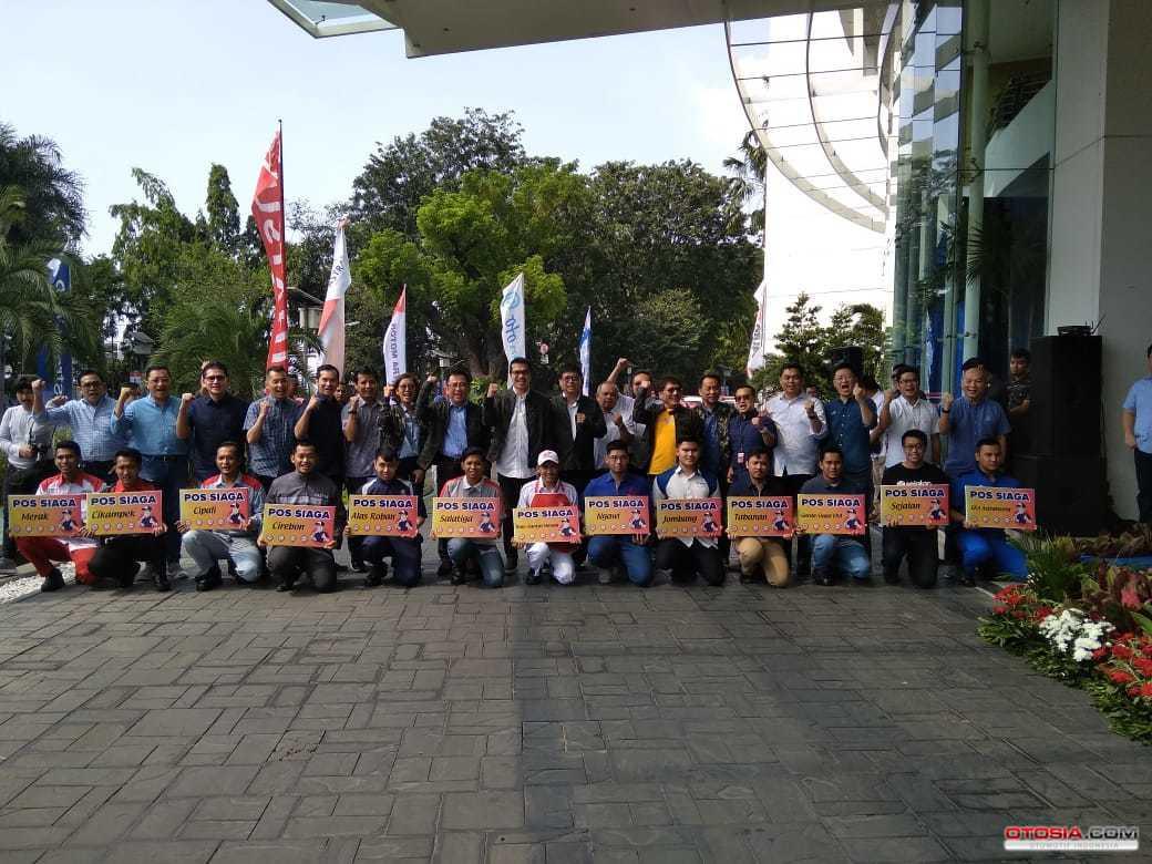 Ilustrasi personil Pos Siaga Group Astra pada ASL 2019