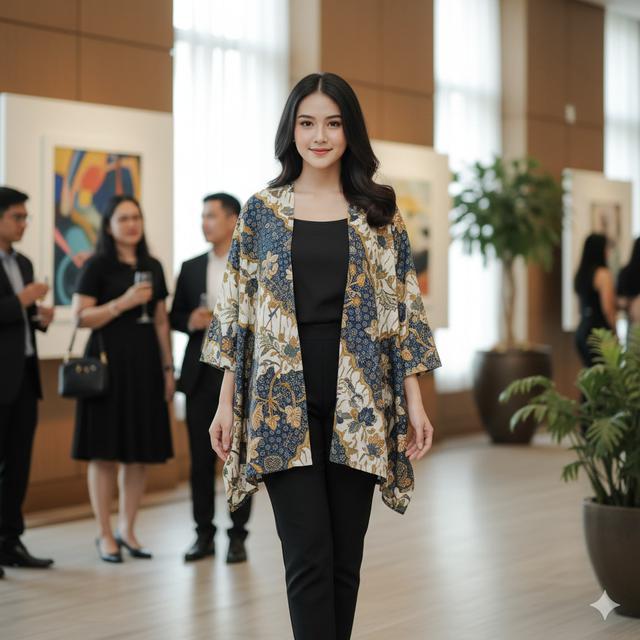 9 Model Batik Modern yang Simpel tapi Tetap Terlihat Elegan untuk Acara ...