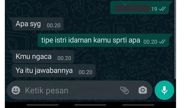 Tiru Rey Mbayang dan Dinda Hauw, 8 Chat 'Tipe Suami Idaman' Ala Netizen Ini Kocak