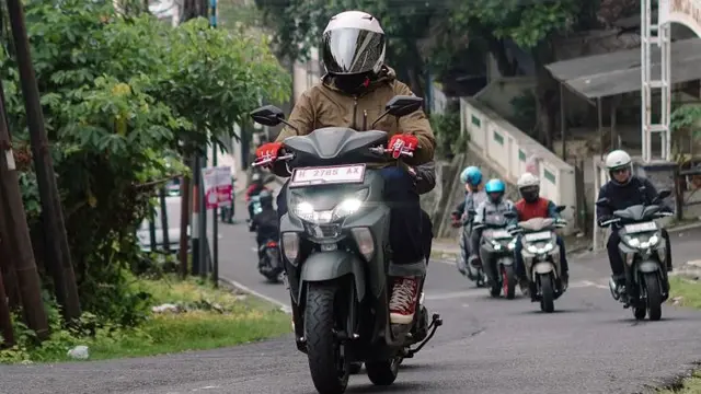 Yamaha Turunkan Tenaga Gear Ultima Dibanding Model Sebelumnya (Arief A/Liputan6.com)