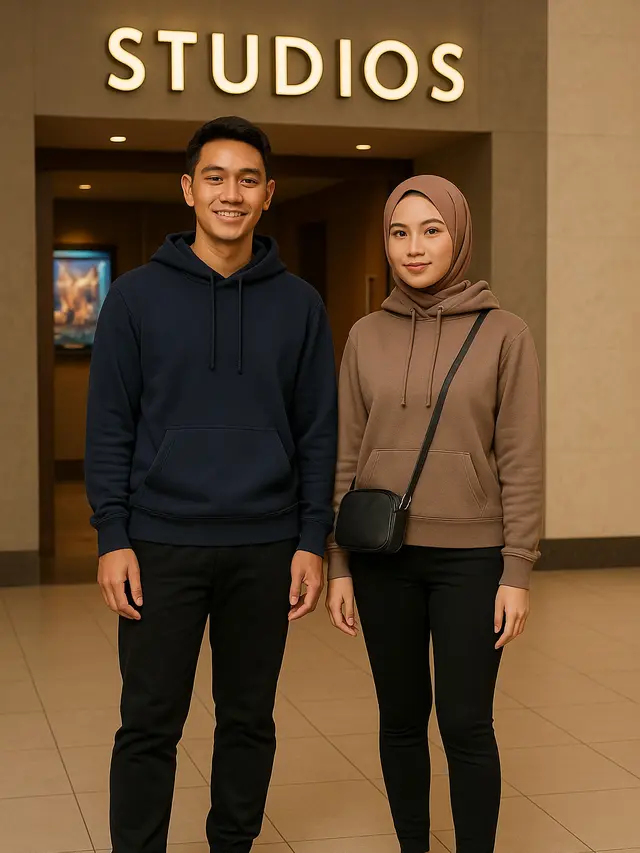 Outfit Nonton Bioskop untuk Pria dan Wanita yang Nyaman dan Stylish di Tahun 2025 (Foto: ChatGPT)