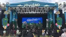 Suasana Joyland Festival 2019 di Senayan, Jakarta, Sabtu (7/12/2019). Joyland Festival kembali digelar setelah lima tahun absen. (Liputan6.com/Immanuel Antonius)