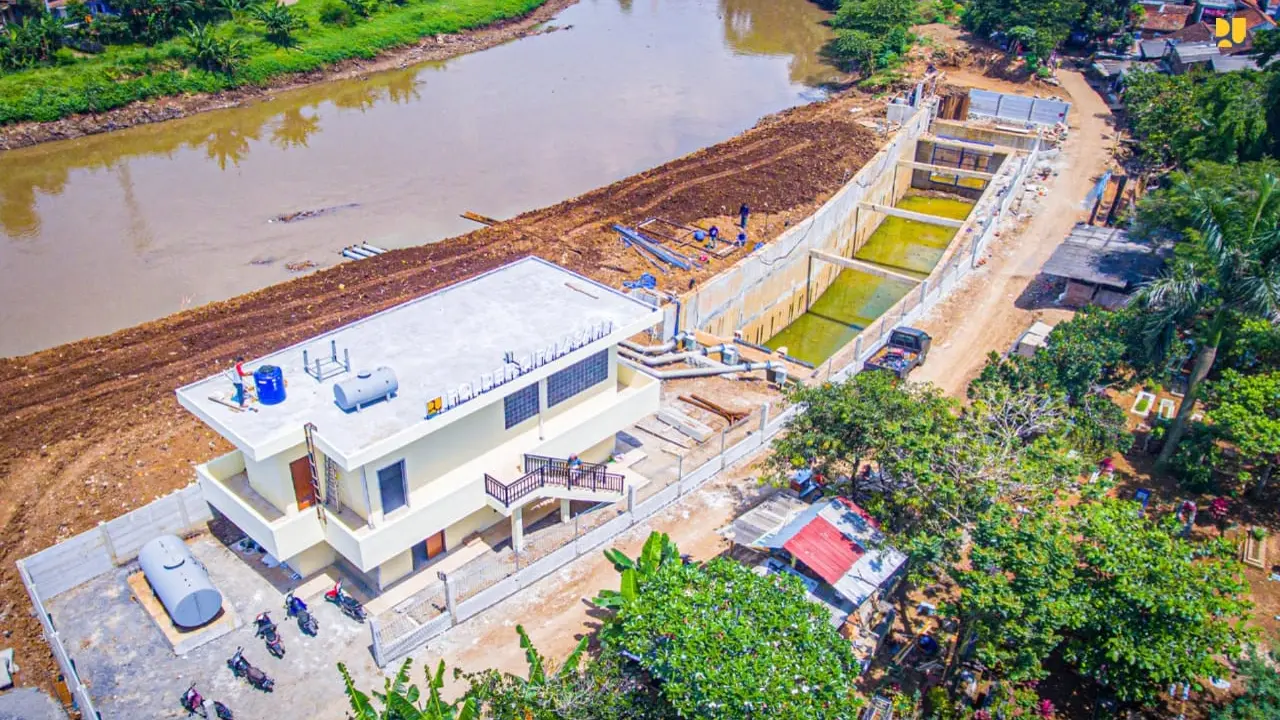 Pemerintah akan memperkenalkan program perbaikan kualitas air Sungai Citarum sebagai percontohan pengelolaan sumber daya air dalam World Water Forum ke-10. (Foto:Kementerian PUPR)
