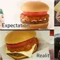 Potret makanan di kemasan vs realita yang sesuai ekspektasi. (Sumber: Reddit/eifos/daavq)