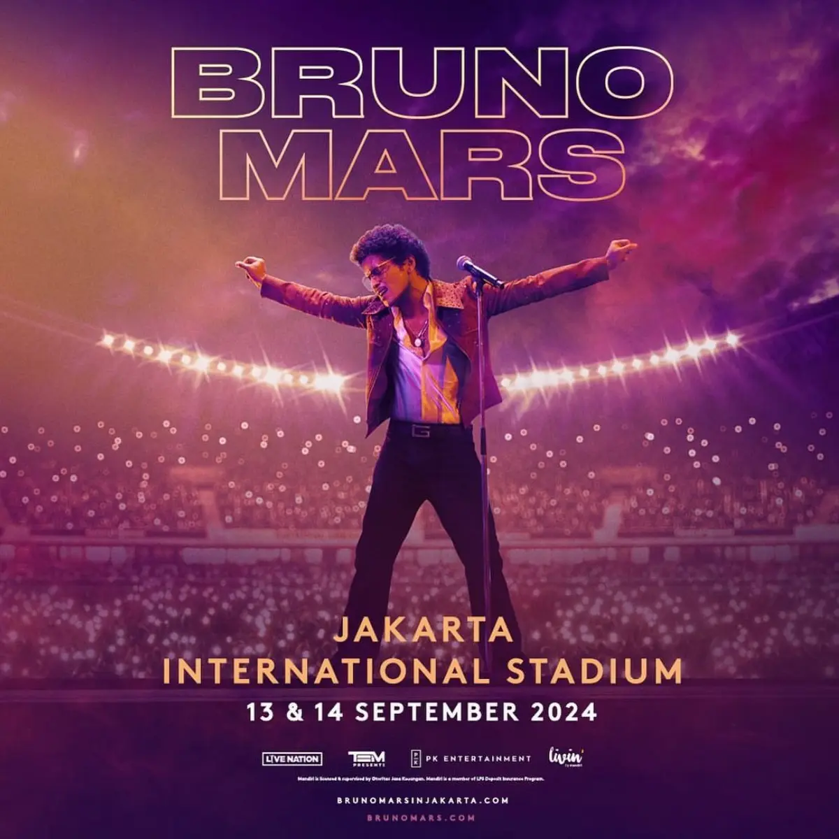 Cek Harga Tiket Konser Bruno Mars Jakarta 2024, Lebih Murah dari Malaysia? - Bisnis Liputan6.com