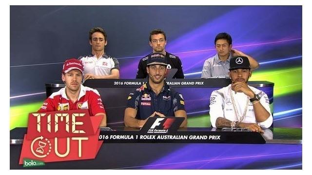 Rio Haryanto memiliki kesempatan besar kala konferensi pers bersama dengan juara dunia F1 seperti Lewis Hamilton dan Sebastian Vettel.