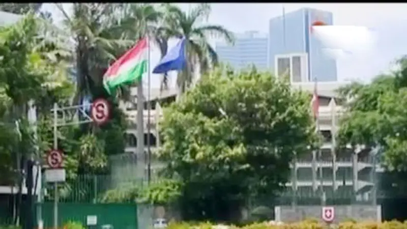 VIDEO: Kedubes Negara Sahabat di Jakarta Dijaga Ketat