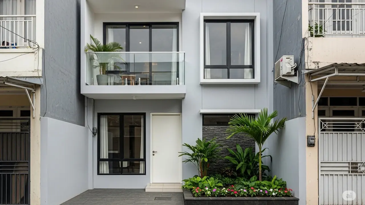 Rumah 4x6 Sederhana 2 Lantai