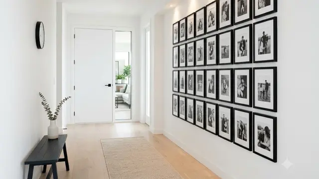 Cara Mengubah Lorong Sempit Menjadi Galeri Foto Keluarga