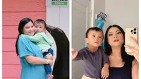 6 Potret Hanum Mega Momong Anak Tanpa Suami, Netizen: Ibu Hebat