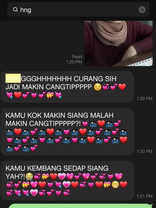 6 Chat Orang Puji Pacar Cantik Ini Bikin Jomblo Iri