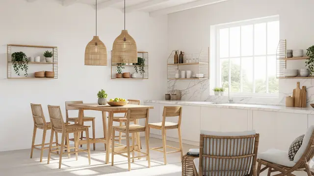 Dapur Bambu dan Rotan