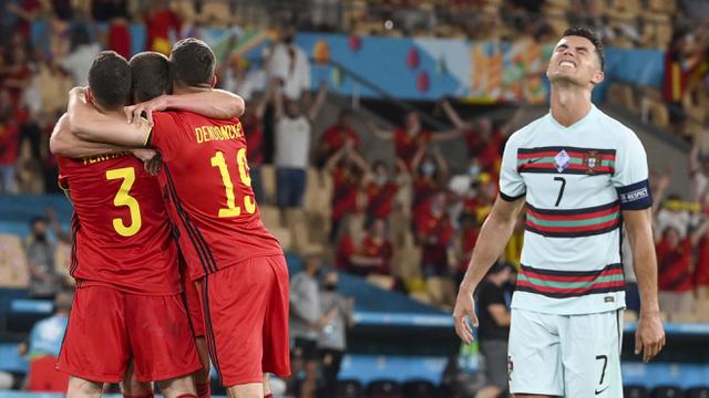 Foto Piala Eropa: Momen Terbaik Babak 16 Besar Euro 2020