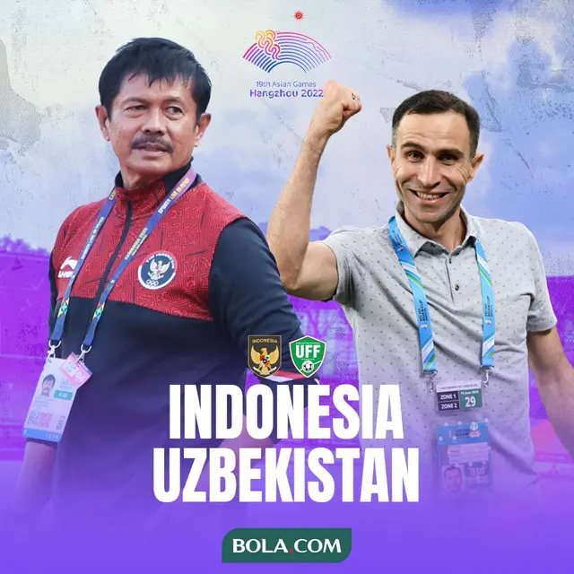 Asian Games - Duel Pelatih - Timnas Indonesia U-24 Vs Uzbekistan