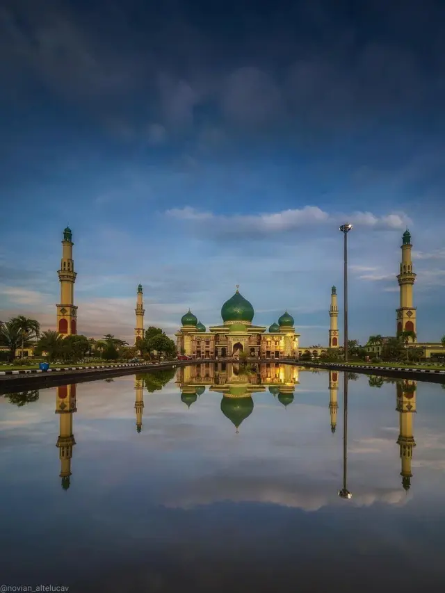 Tempat Wisata di Pekanbaru Masjid Agung An-Nur