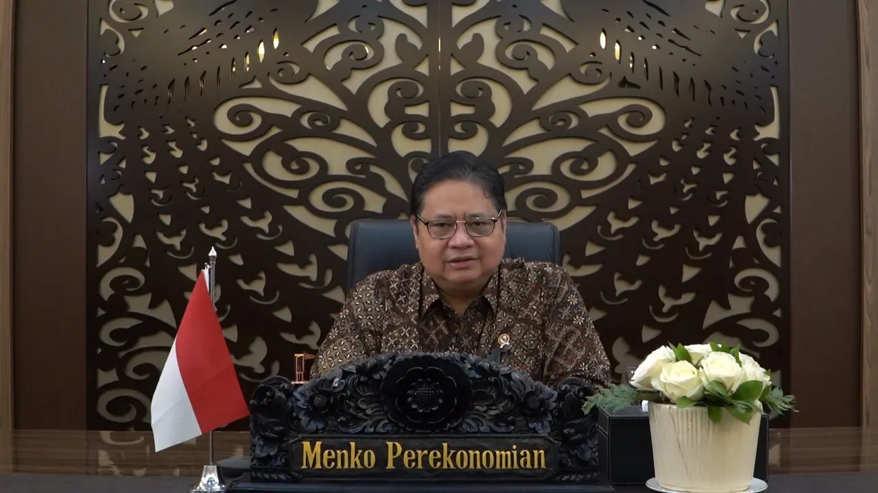 Menteri Koordinator Bidang Perekonomian Airlangga Hartarto.