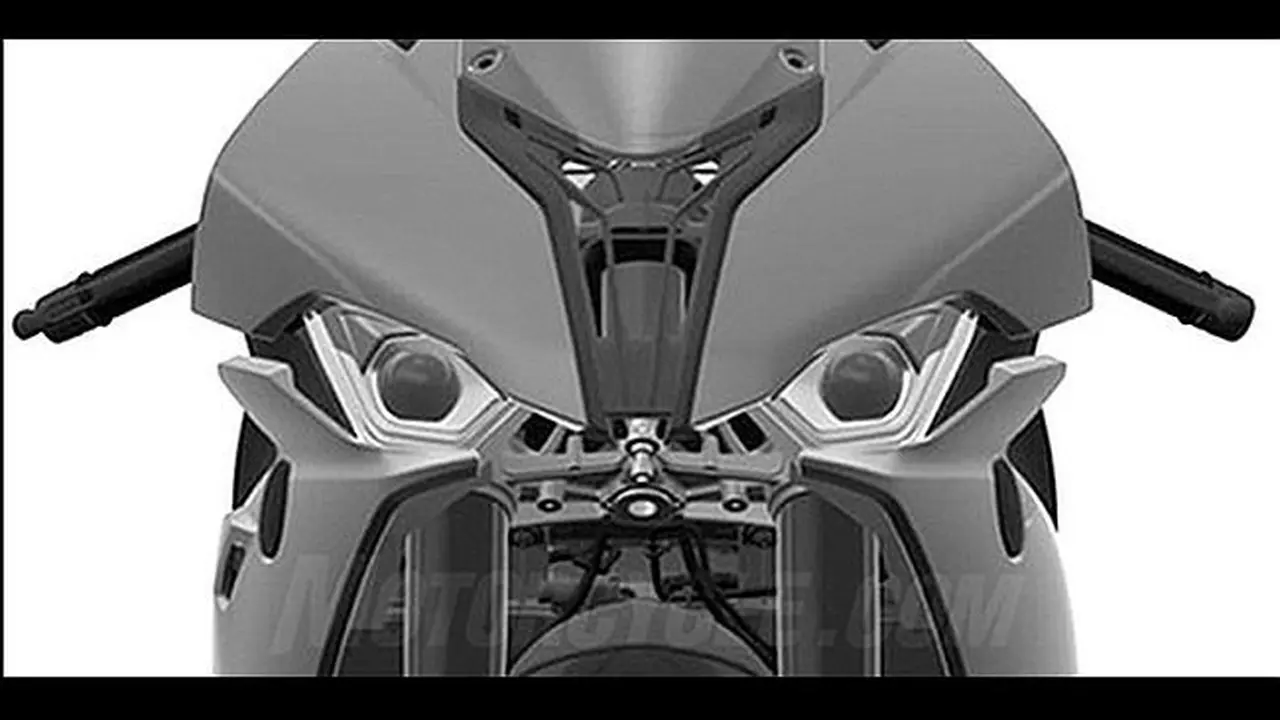 Desain paten BMW S1000RR